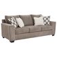 Ashley Loreo Stationary Sofa in Truffle, , large