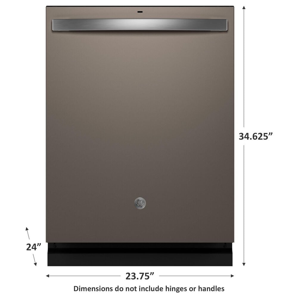 GE Appliances 24&quot; Built-In Bar Handle Dishwasher with 47 dBA Quiet Package in Fingerprint Resistant Slate, , large
