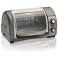 Hamilton Beach 4-Slice Easy Reach Toaster Oven with Roll Top Door in Gray, , large
