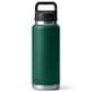 YETI Rambler 36 Oz Water Bottle with Chug Cap in Black Forest Green, , large