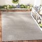 Safavieh Bermuda 8" x 10" Grey Indoor/Outdoor Area Performance Rug, , large