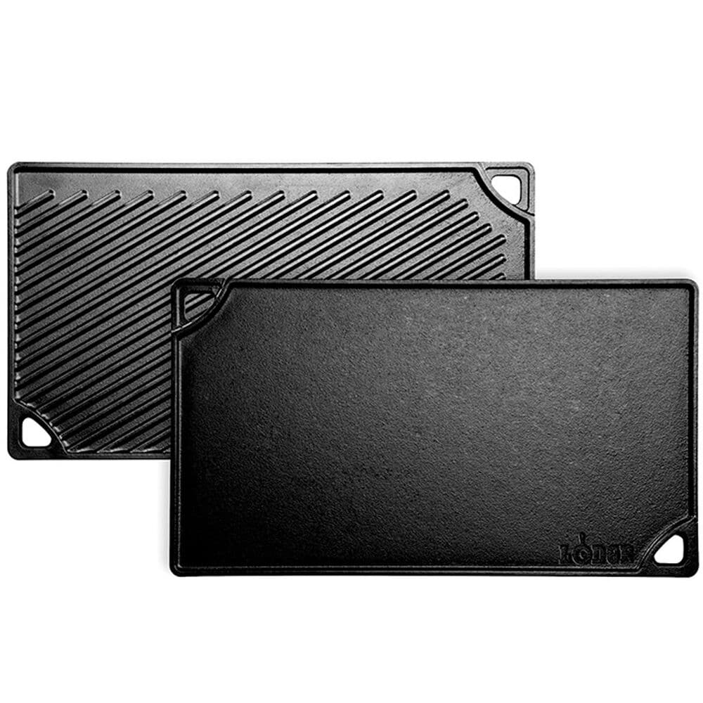 Lodge Double Play Cast Iron Reversible Grill and Griddle, , large