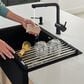 Blanco Precis Foldable Drying Mat in Stainless Steel, , large