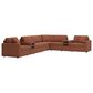 Ashley Modmax 8-Piece Reversible L-Shaped Sectional with Audio Consoles in Spice, , large