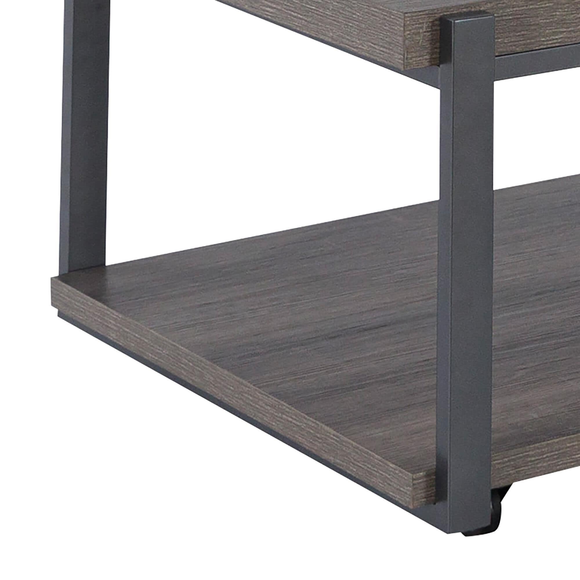 Ashley Wilmaden 3-Piece Occasional Table Set in Gray/Black