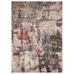 Rizzy Evolution EVO540 2" x 3" Gray and Multicolor Area Rug, , large