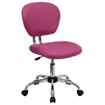 Flash Furniture Swivel Task Chair in Pink, , large