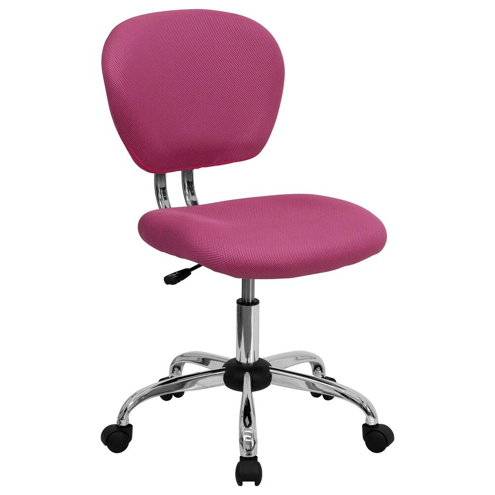 Flash Furniture Swivel Task Chair in Pink, , large
