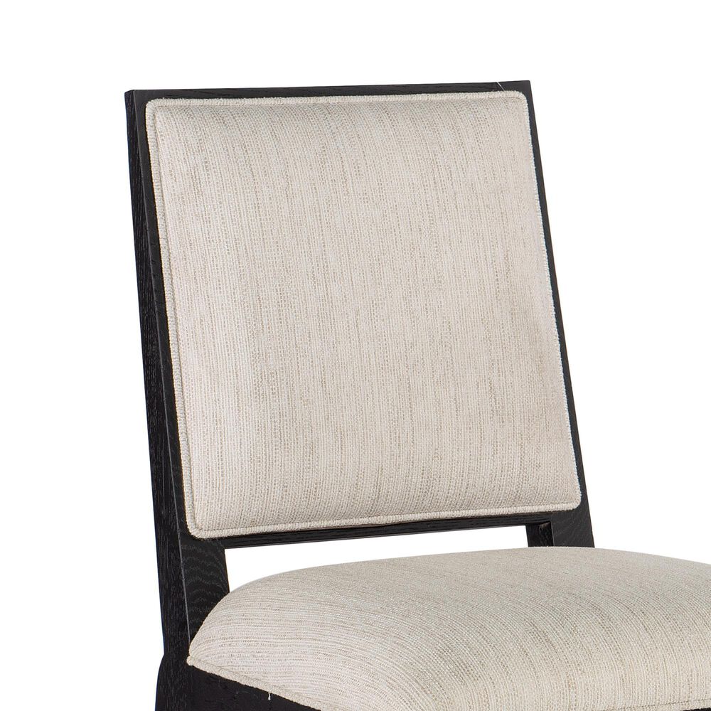 Hooker Furniture Linville Falls Linn Cove Upholstered Side Chair in Black &#40;Set of 2&#41;, , large