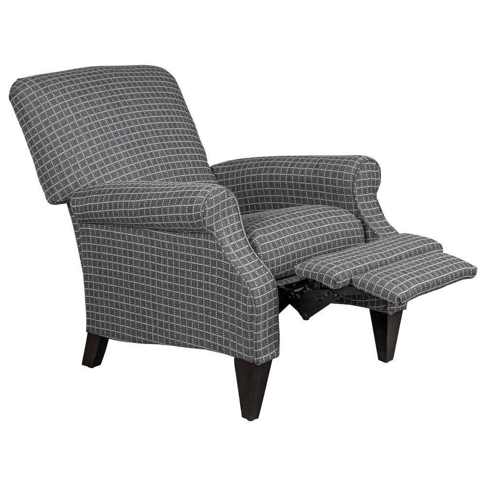 La-Z-Boy Charlotte Push Back Recliner with High Leg in Charcoal, , large