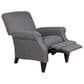 La-Z-Boy Charlotte Push Back Recliner with High Leg in Charcoal, , large