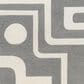 Surya Brook BKO2302 2" x 3" Beige and Charcoal Area Rug, , large