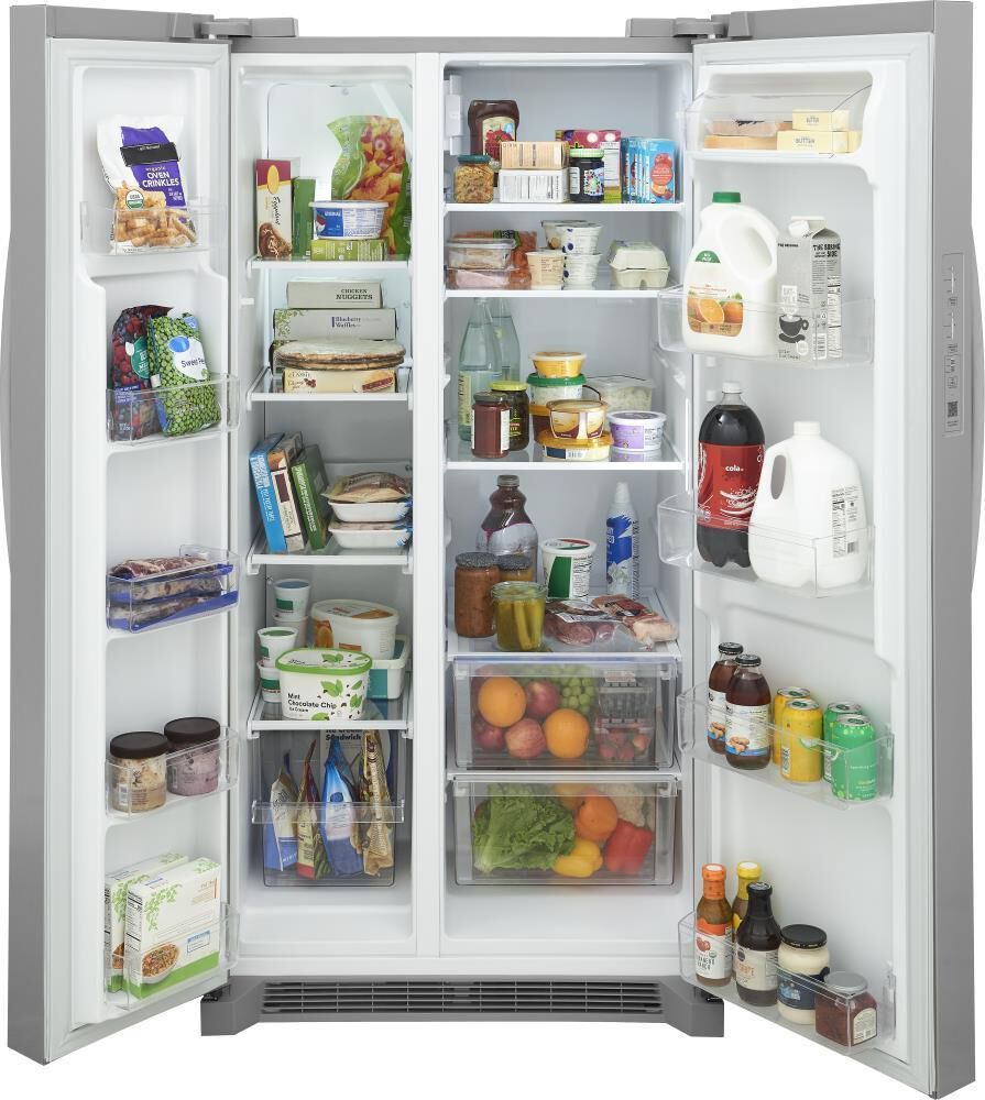 Frigidaire Frigidaire 26 Cu. Ft. 36" Standard-Depth Side-by-Side Refrigerator, , large