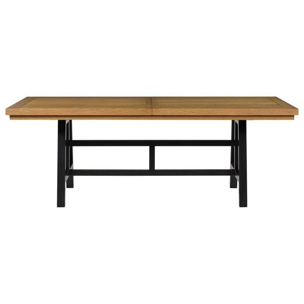 Ashley Galliden Extension Dining Table in Black and Brown - Table Only, , large