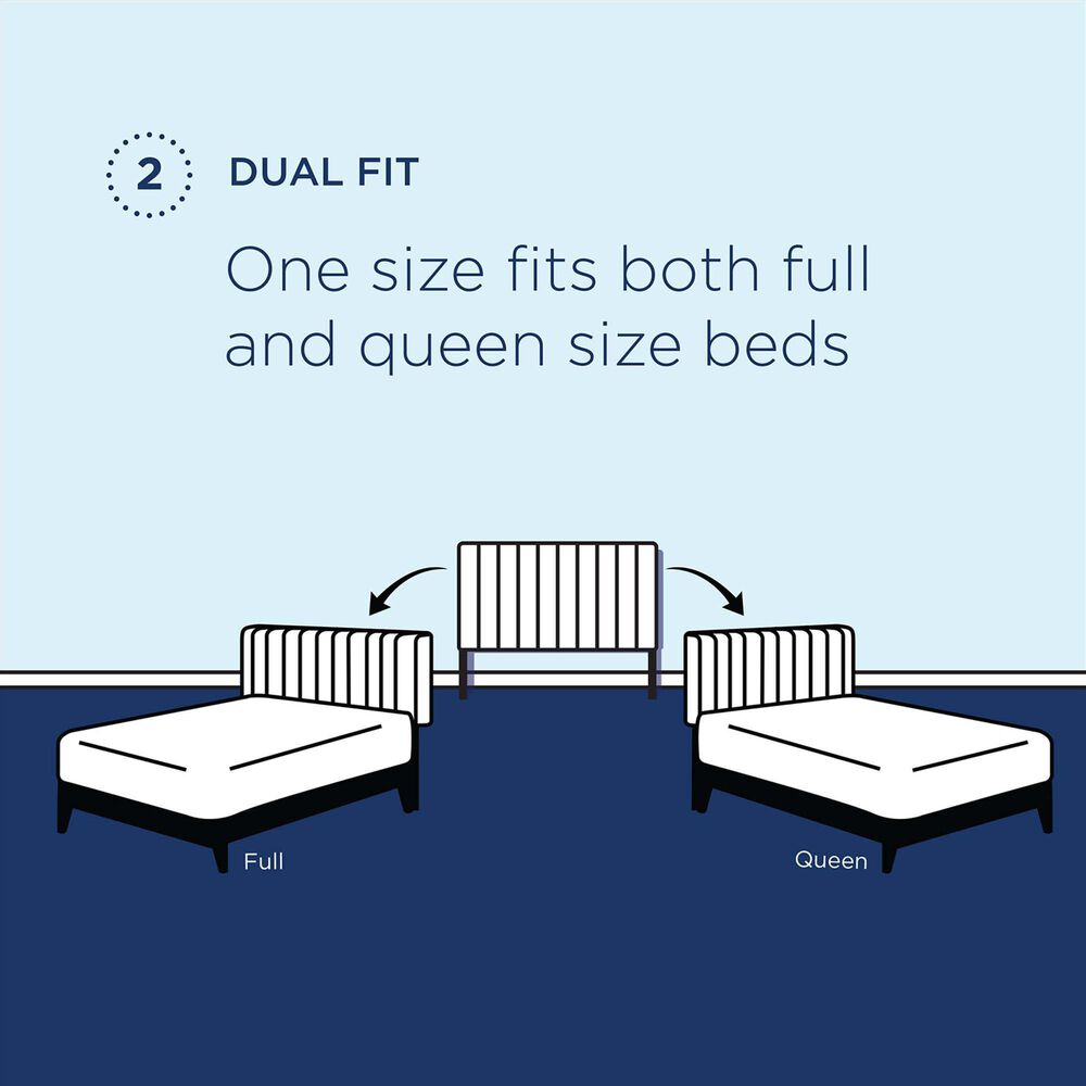 Modway Helena Upholstered Full/Queen Headboard in Gray, , large
