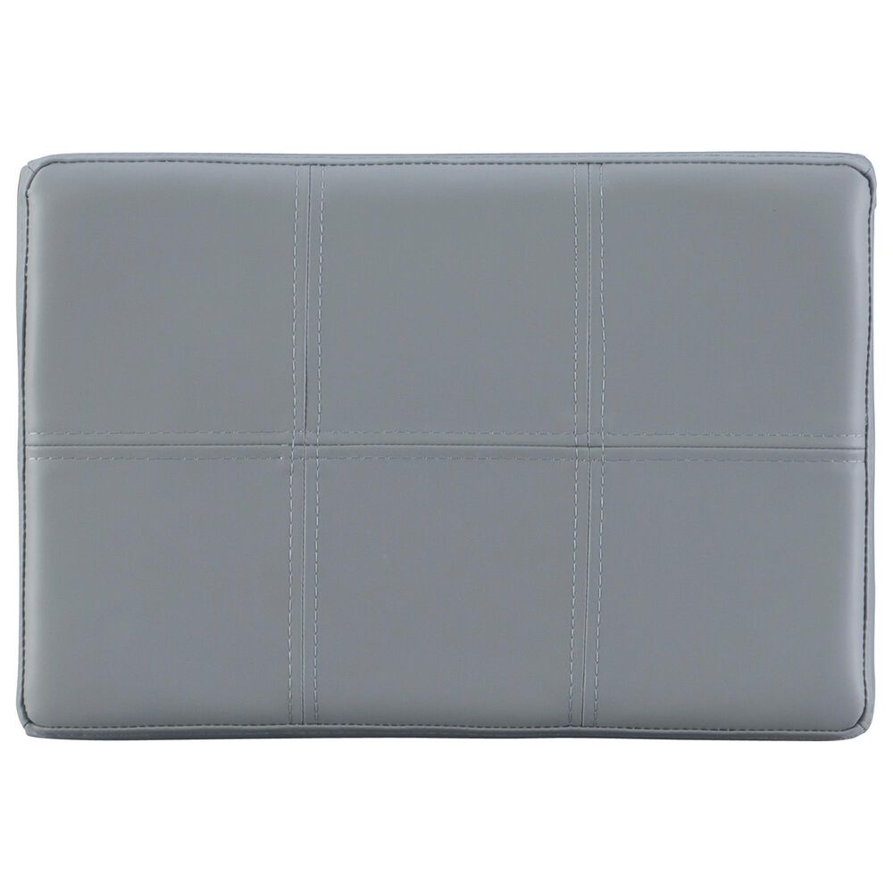 Linon Home Decor Claridge Counter Stool with Light Grey Cushion in Black, , large