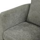 Hearth and Haven Sutton Swivel Chair in Gray, , large