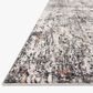 Loloi Medusa MED-01 9"3" x 13"3" Ivory and Granite Area Rug, , large