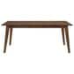STEVE SILVER Canton 7-Piece Rectangular Dining Set in Brown Cherry, , large
