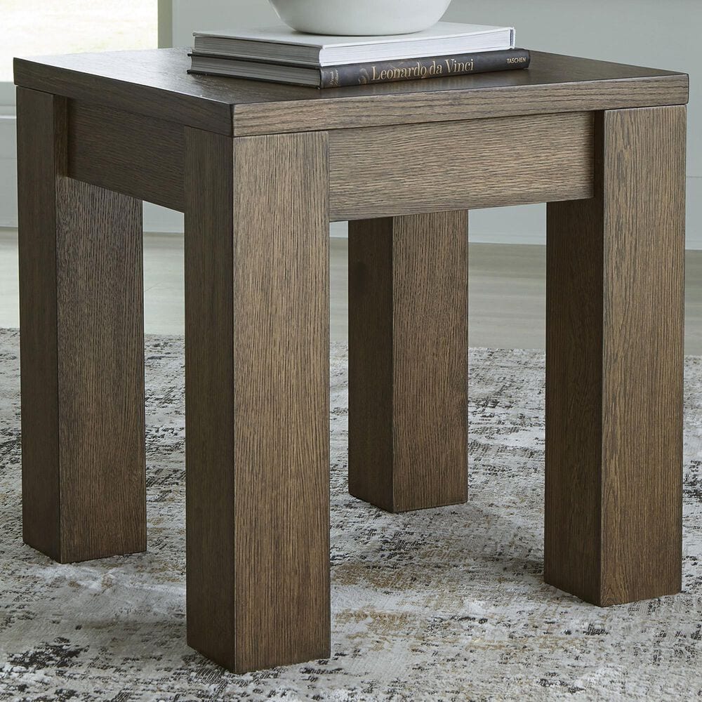 Rosswain End Table - Warm Brown Rosswain End Table - Warm Brown