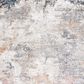 Safavieh Jasmine 5"3" Round Grey and Taupe Area Rug, , large