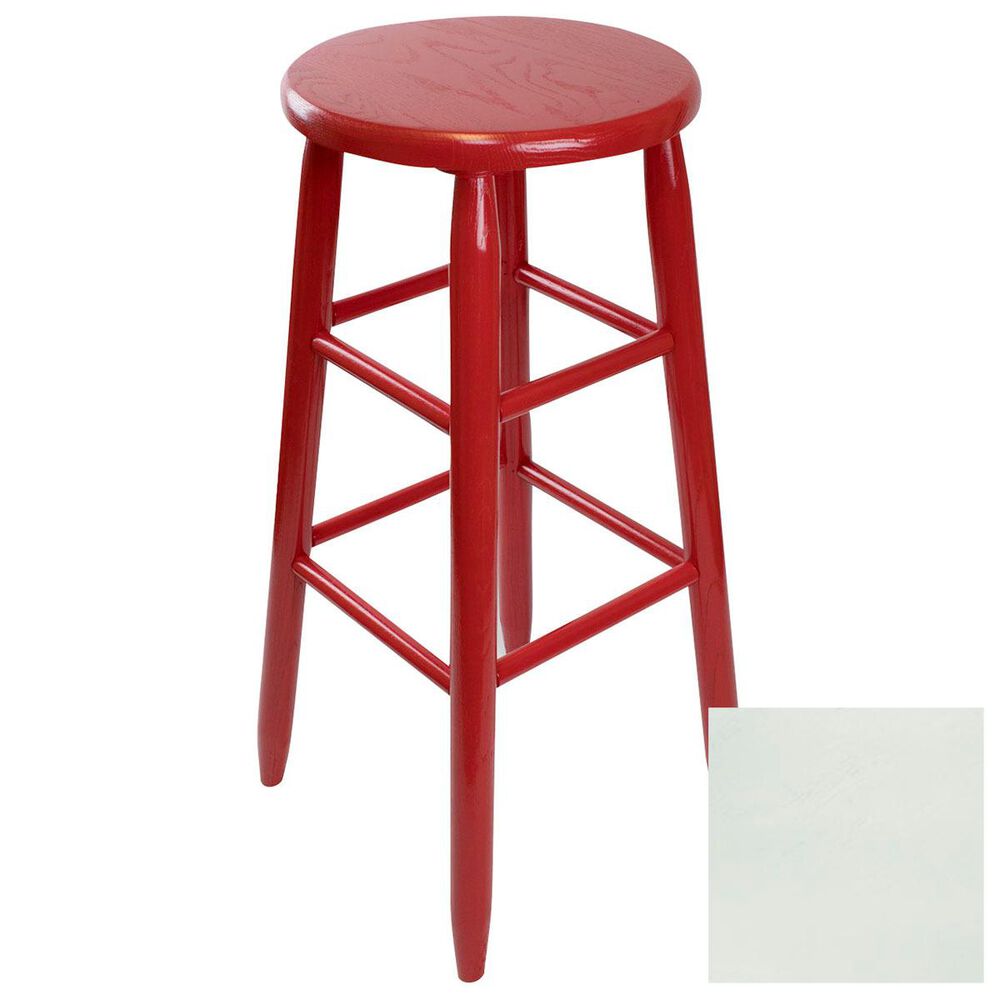 Lakeside Garland Round Barstool in Coastal Gray, , large