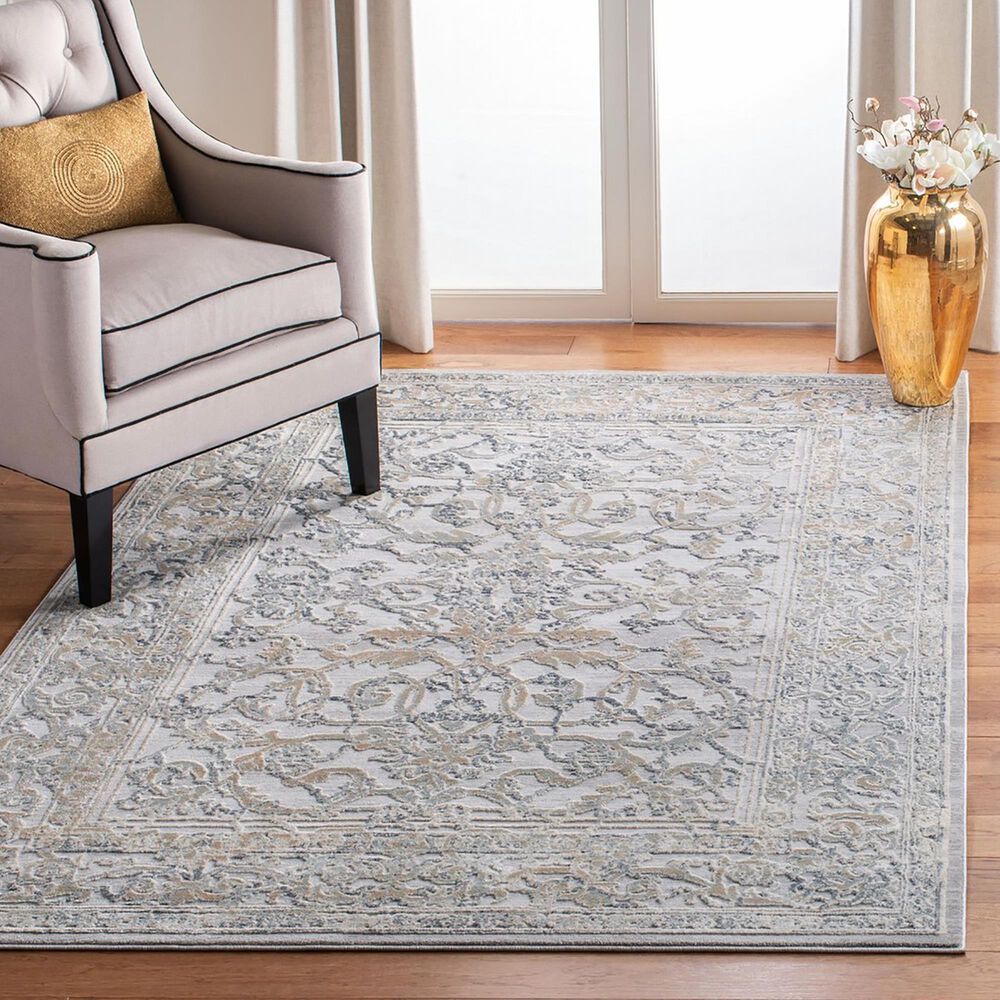 Safavieh Martha Stewart Cosmopolitan Rye 4&#39; x 6&#39; Cream and Grey Area Rug, , large