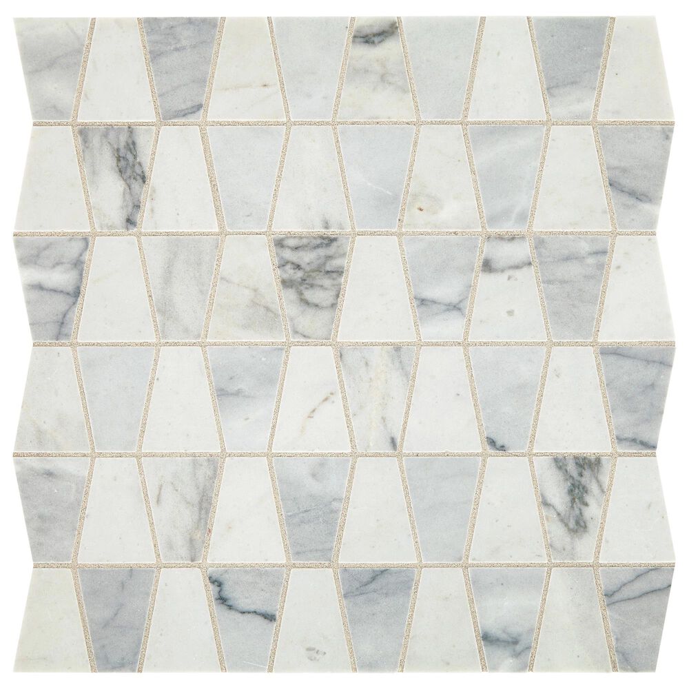 Marazzi Sublimity Cirrus Storm 11" x 11" Natural Stone Tile Mosaic Sheet, , large