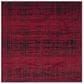 Safavieh Adirondack ADR116F 4" Square Red and Black Area Rug, , large