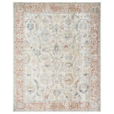 Surya Avellino 5"3" x 7" Light Beige, Rose, Tan, Gray, Deep Teal, Pale Blue and Light Olive Area Rug, , large