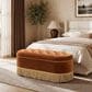 Jennifer Taylor Home Melinda Storage Bench in Burnt Orange, , large