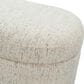 Urban Home Anansi Afra Upholstered Storage Ottoman in Chinchilla, , large