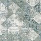 Feizy Atwell 5"3" x 7"6" Green and Multicolor Area Rug, , large