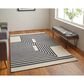 Feizy Maguire 8900F 3"6" x 5"6" Ivory and Black Area Rug, , large