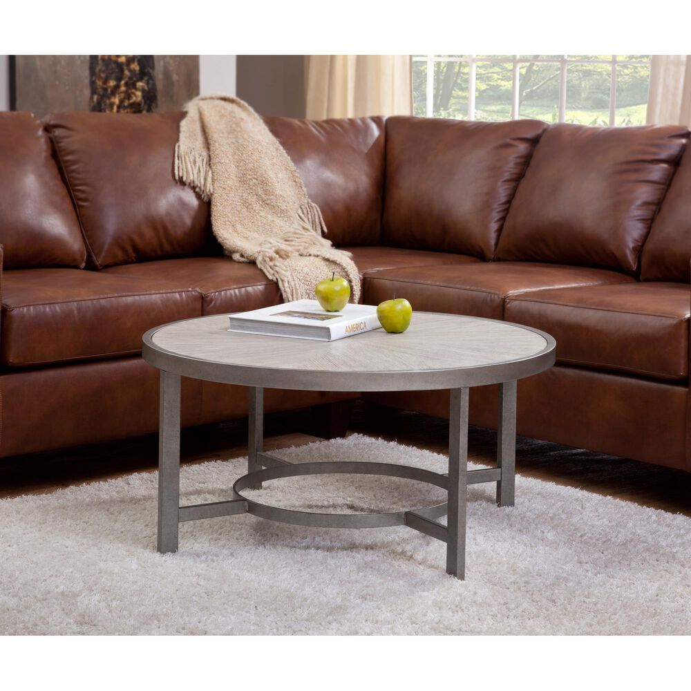 Martin Svensson Home Corfu Cocktail Table in White Washed Oak, , large