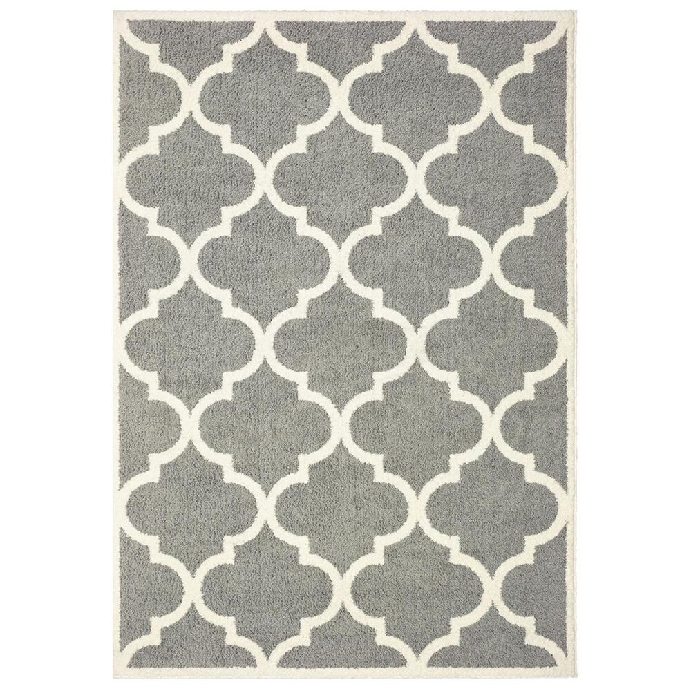 Oriental Weavers Verona 529H6 2" x 3" Grey and Ivory Area Rug, , large