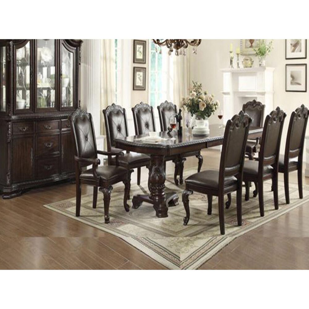 Crown Mark Kiera Side Chair in Rich Brown, , large
