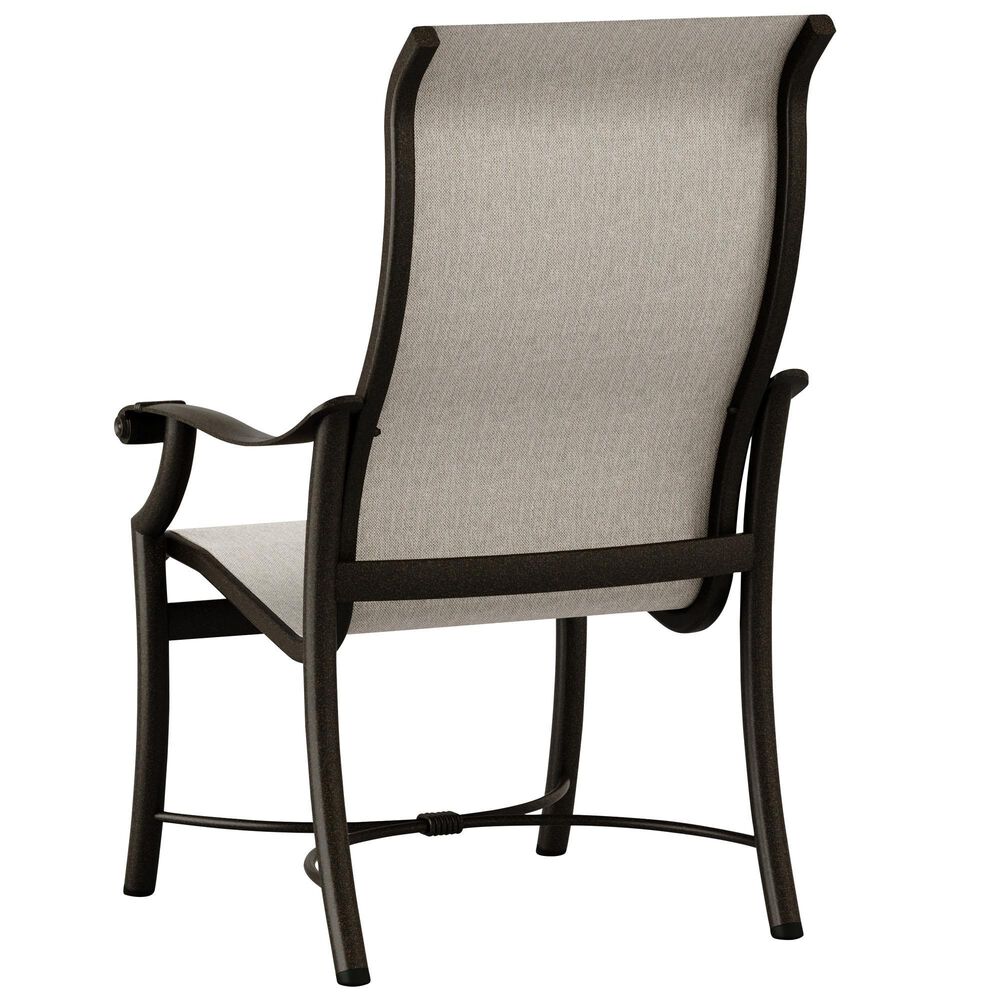 Tropitone Montreux Patio Dining Chair in Beige Grey, , large