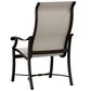 Tropitone Montreux Patio Dining Chair in Beige Grey, , large