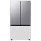 Samsung Bespoke Bespoke 3-Door French Door Refrigerator Top Panel in Stainless Steel, , large