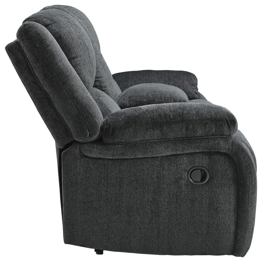 Ashley Draycoll 3-Piece Manual Reclining Living Room Set in Slate, , large