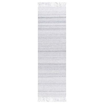 Surya Carpet, Inc. Azalea 2"6" x 8" Light Slate and Light Gray Indoor/Outdoor Runner, , large