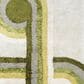 Novogratz Retro RET-3 3"6" x 5"6" Green Area Rug, , large