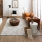 Drew and Jonathan Home Sirocco Beni 6" x 9" Black and White Area Rug, , large