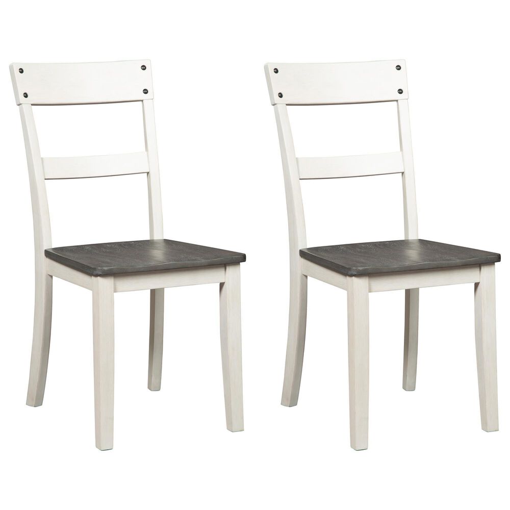 Ashley Nelling Dining Chair in Two-tone &#40;Set of 2&#41;, , large