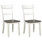 Ashley Nelling Dining Chair in Two-tone (Set of 2), , large