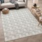 Dalyn Rug Company Soft Essentials Chevron Sky 8" x 10" Area Rug, , large