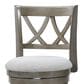 Sasha Lee 24" Swivel Counter Stool in Antique Grey, , large
