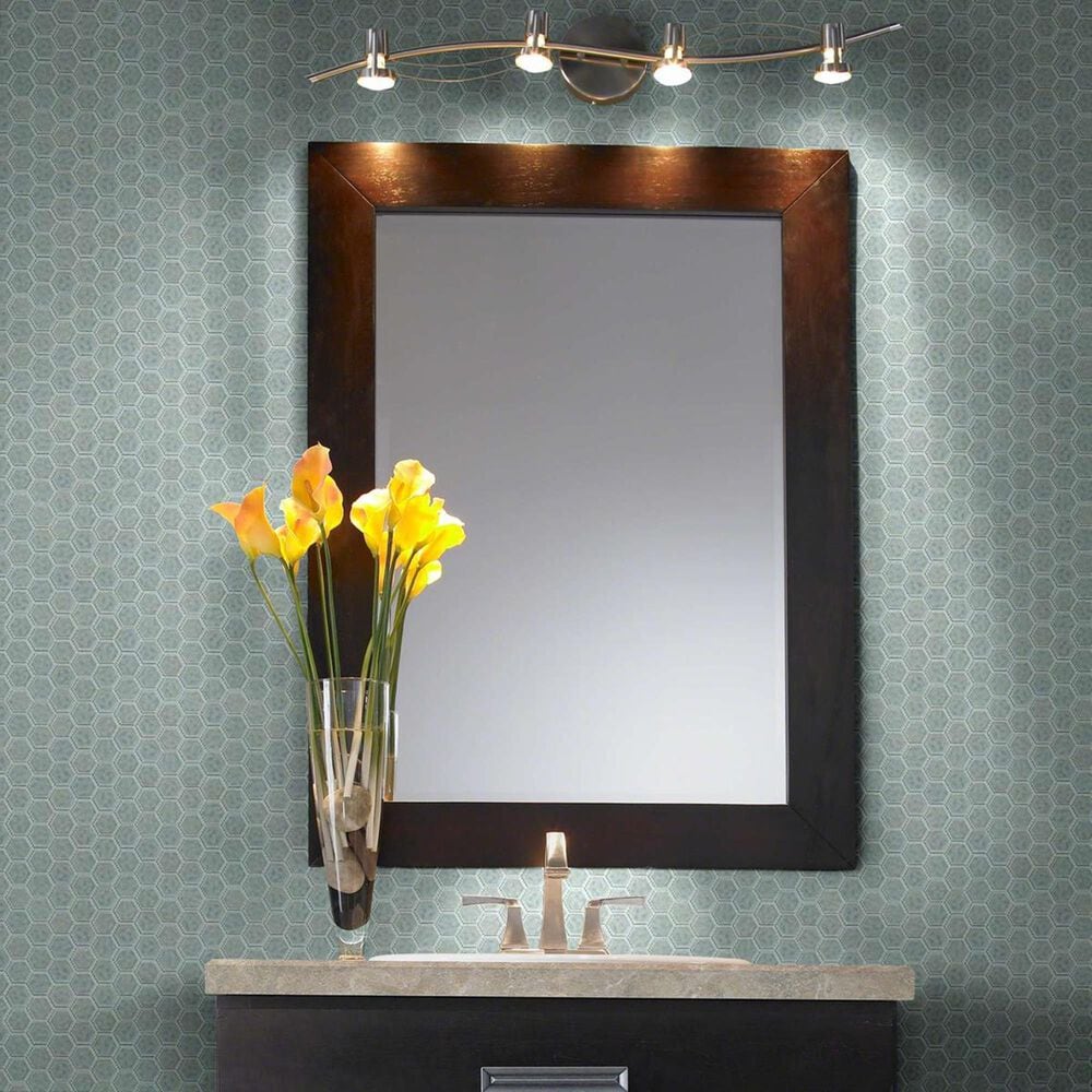 Shaw Geoscape Hexagon Light Grey 11.22&quot; x 10.43&quot; Ceramic Mosaic Sheet, , large