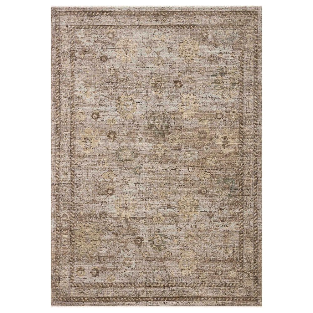 Loloi Priscilla Sand and Earth 10" Square Area Rug, , large